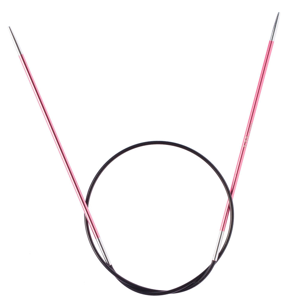 KnitPro Zing Circular Knitting Needles 40cm (16Inches) length. Sizes 2 - 6  mm.