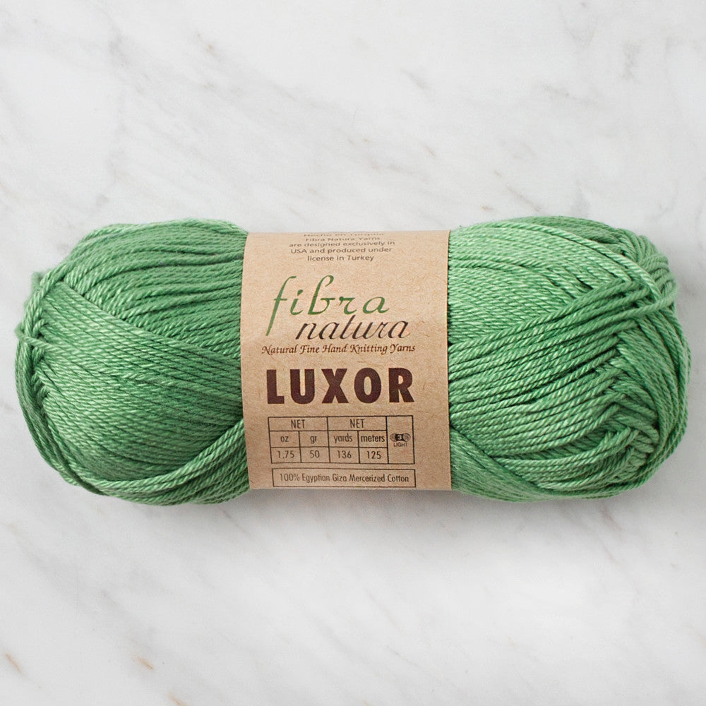 Fibra Natura Luxor Yarn, Green - 105-16