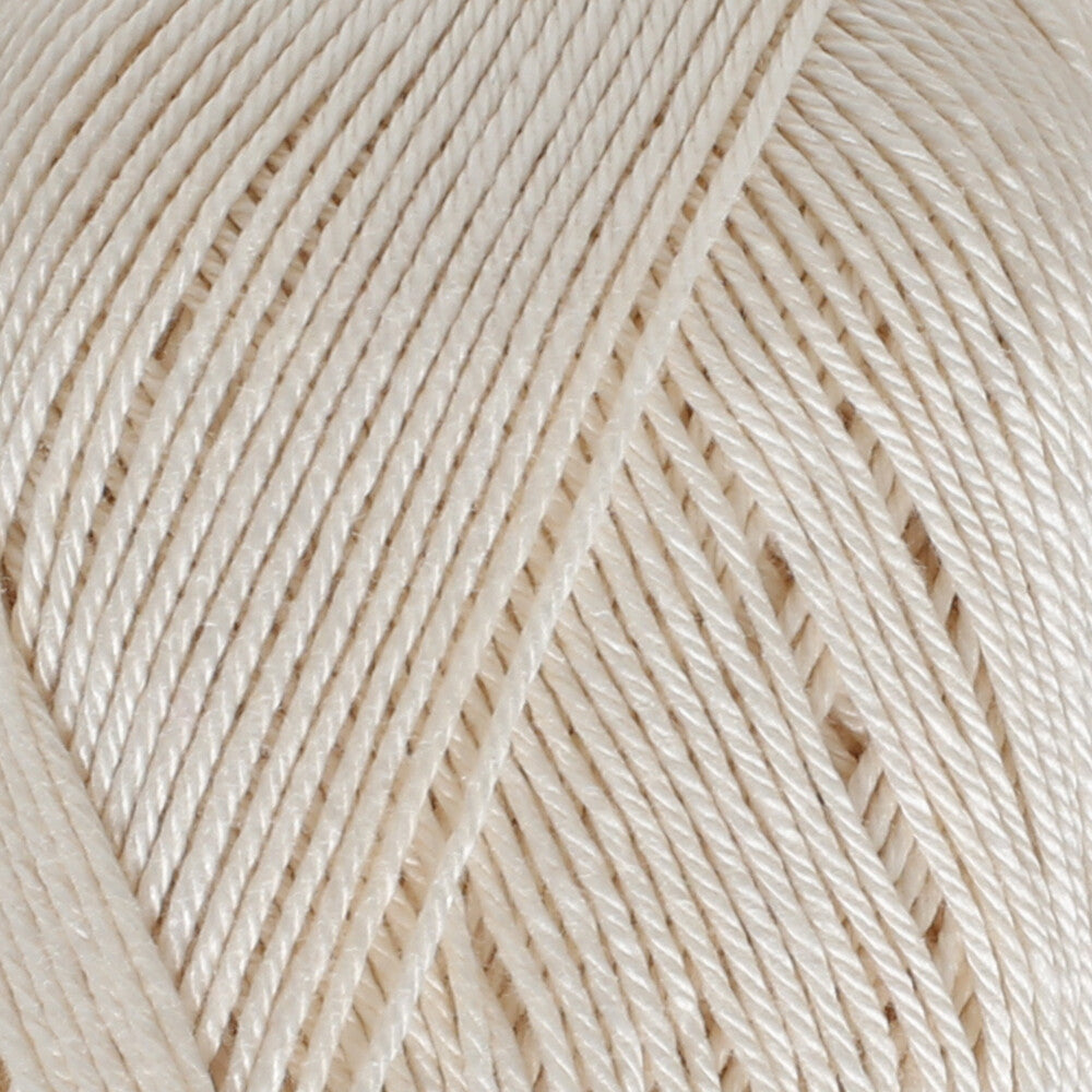 YarnArt Begonia 50gr Knitting Yarn, White - 6194