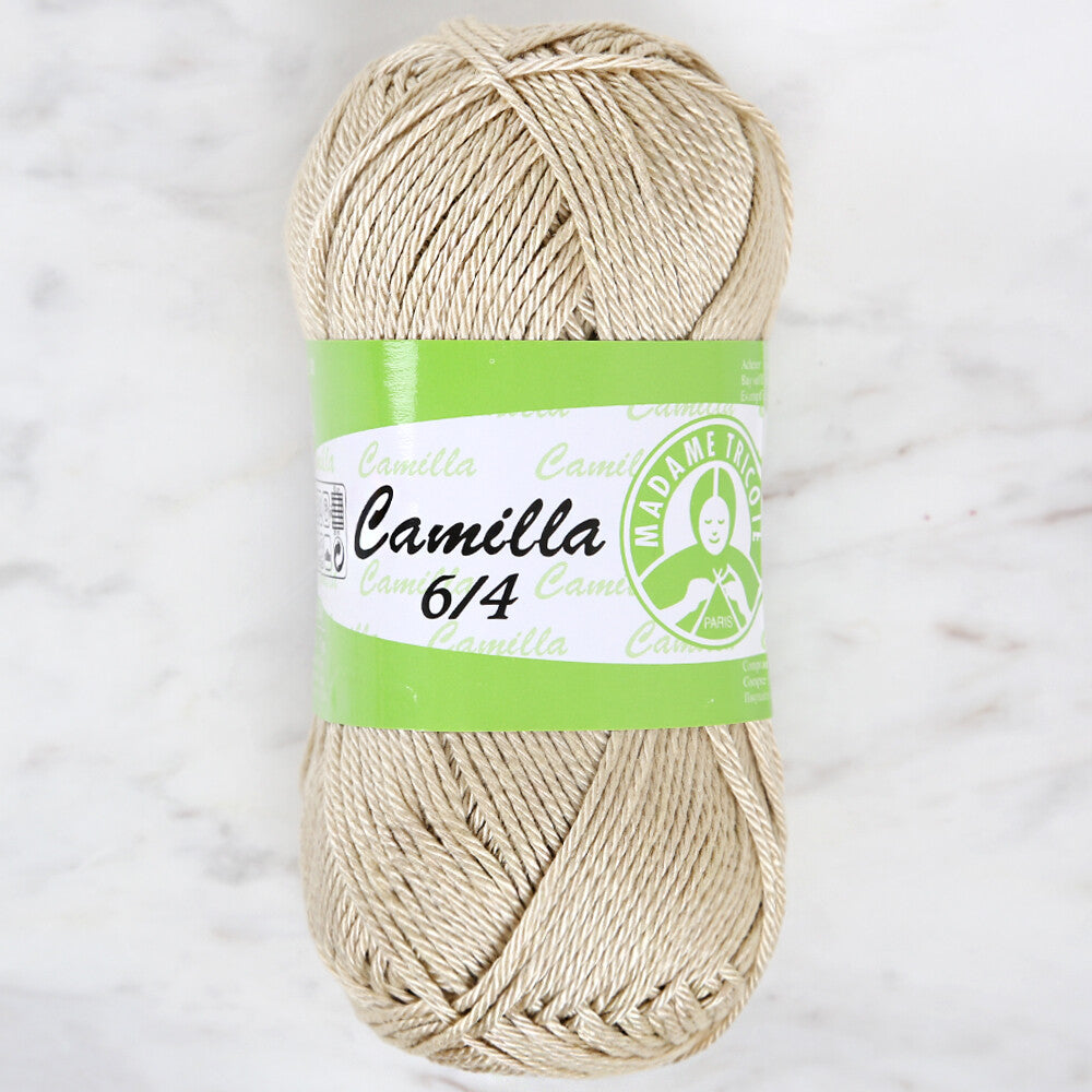 Madame Tricote Paris Camilla 50gr Knitting Yarn, Cream - 5302