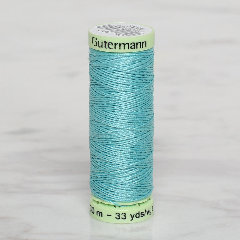 Gütermann Sewing Thread, 30m, Cyan - 192