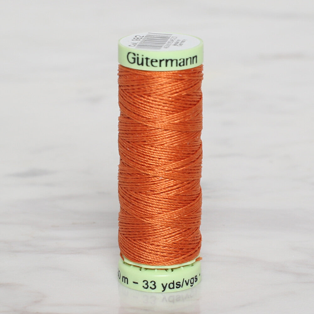 Gütermann Sewing Thread, 100m, Orange - 982