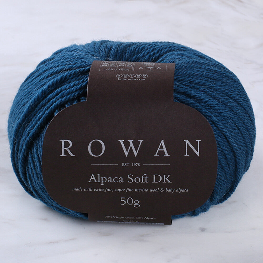 Rowan Alpaca Soft DK Yarn Green Teal 00213