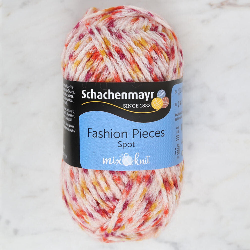 Schachenmayr Fashion Pieces Melange Yarn, Variegated - 00165