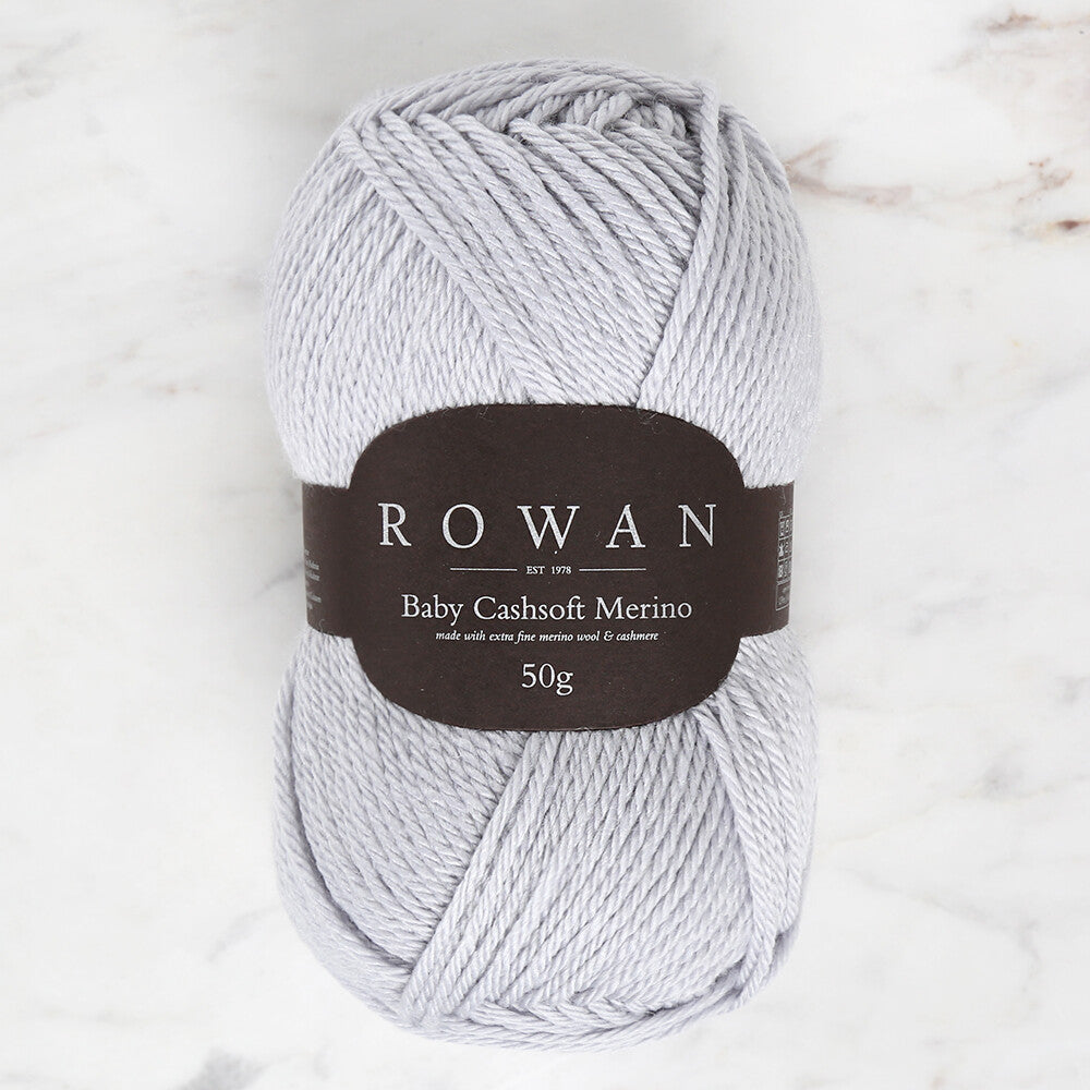 Rowan Baby Cashsoft Merino Yarn, Light Grey - 00106