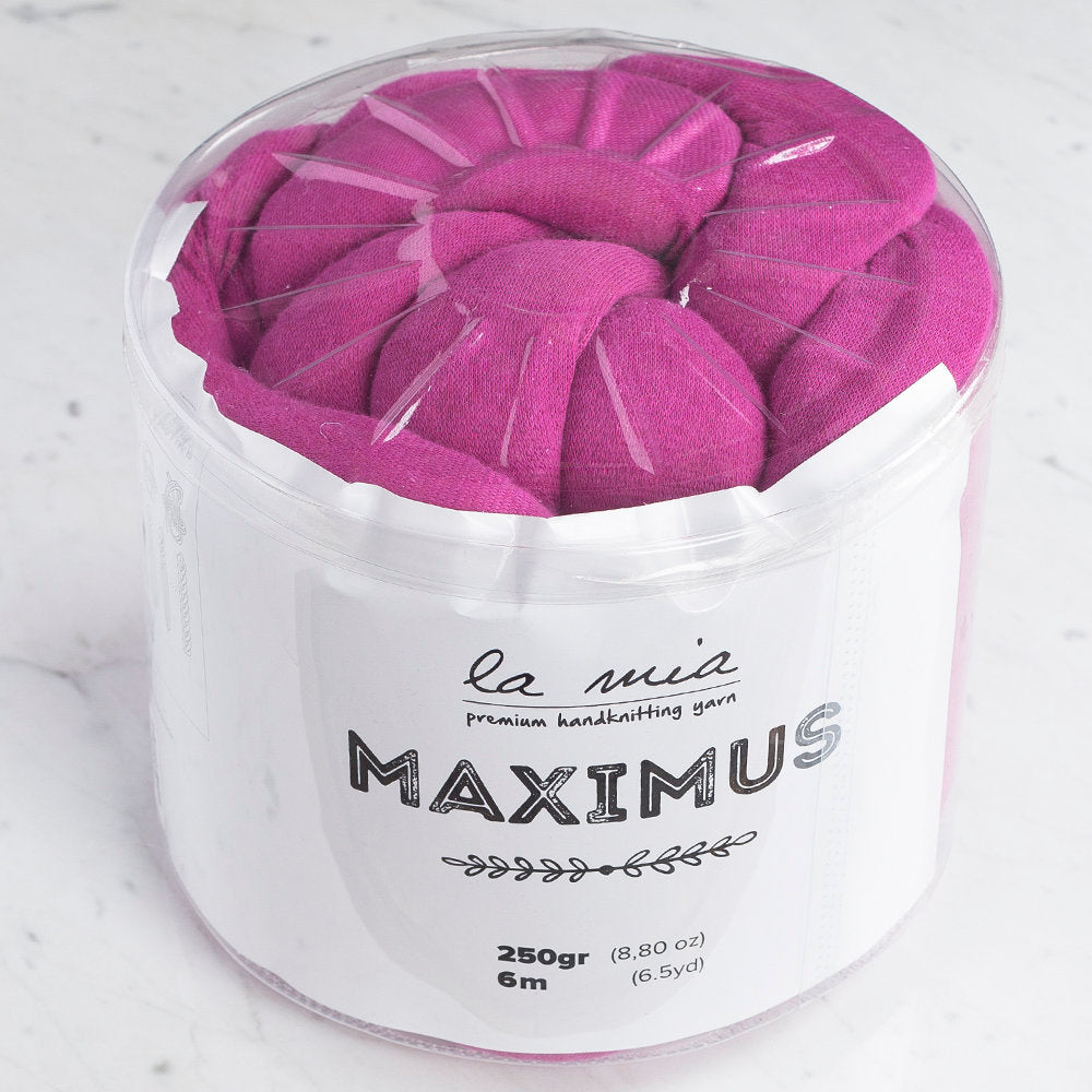 La Mia Maximus 6 M knot cushion, Purple - LM001