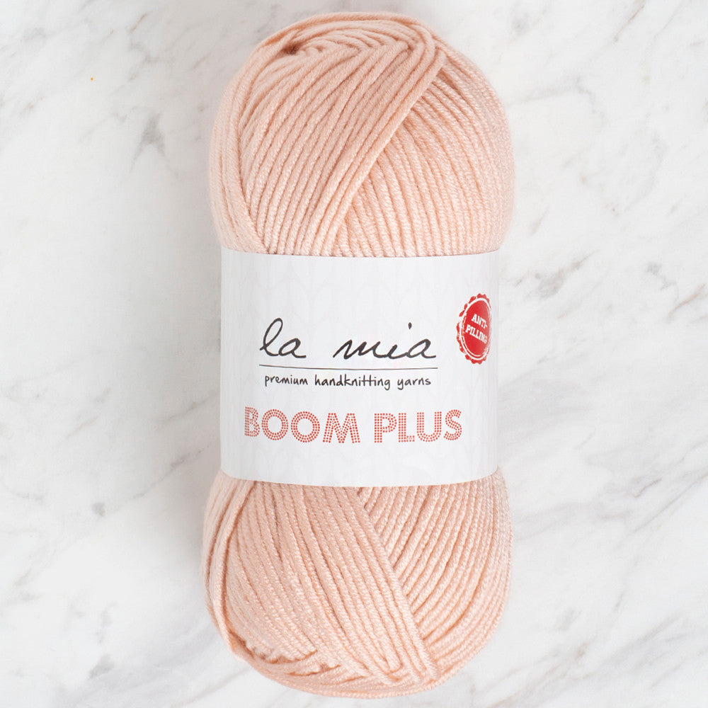 La Mia Boom Plus Yarn, Salmon Pink - 1873