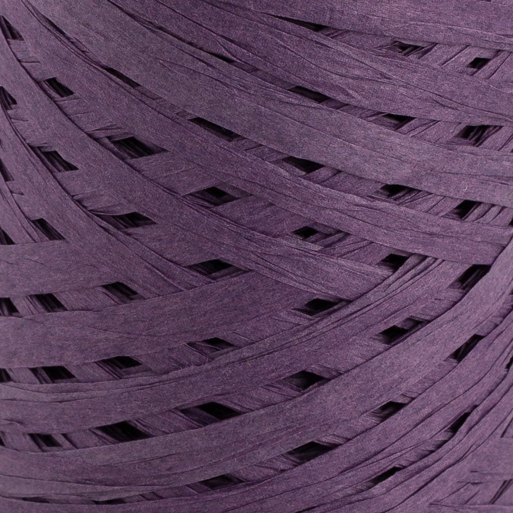 Loren Natural Raffia Paper Yarn, Purple - 42