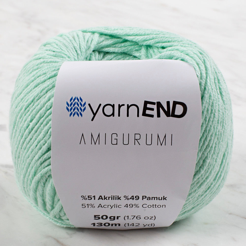 YarnEND Amigurumi Knitting Yarn, Light Green - L054
