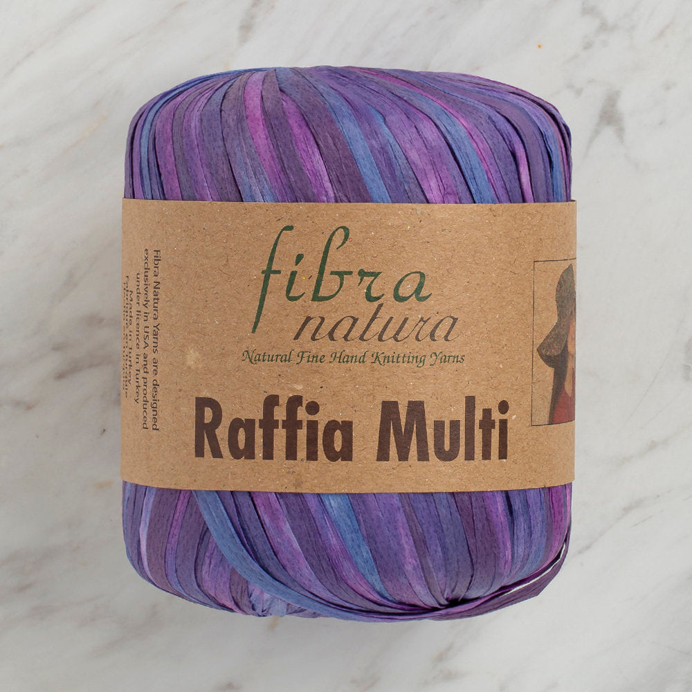Fibra Natura 35 g Raffia Paper Yarn, Variegated - 117-06