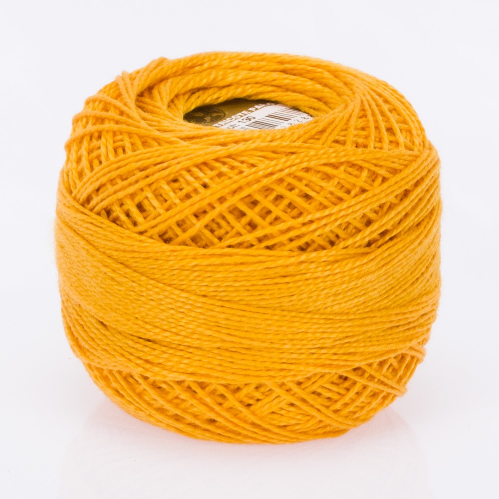 Madame Tricote Paris Koton Perle No:8 Embroidery Thread, Orange - 130