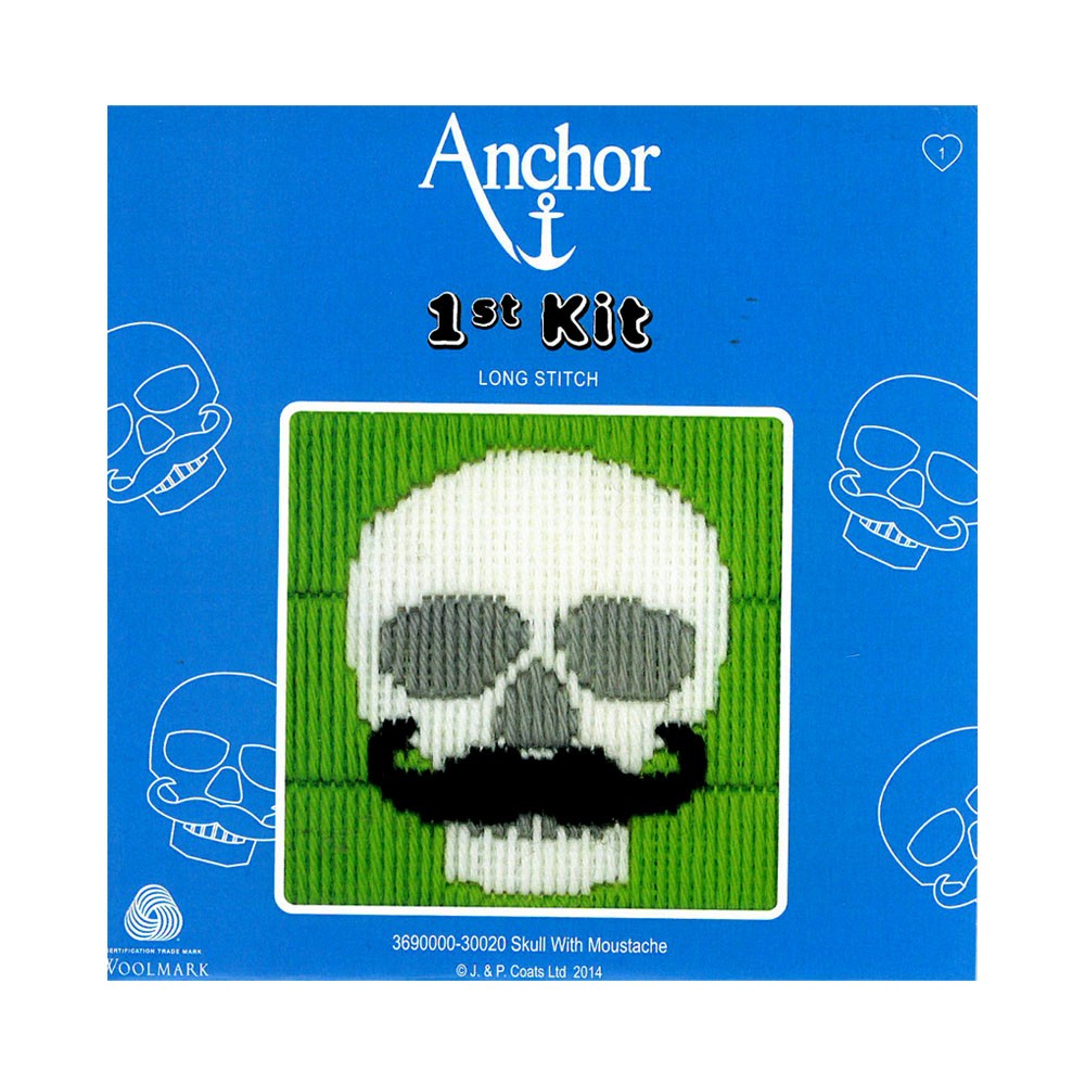 Anchor 1st Starter Tapestry Kit – Skull - F30020
