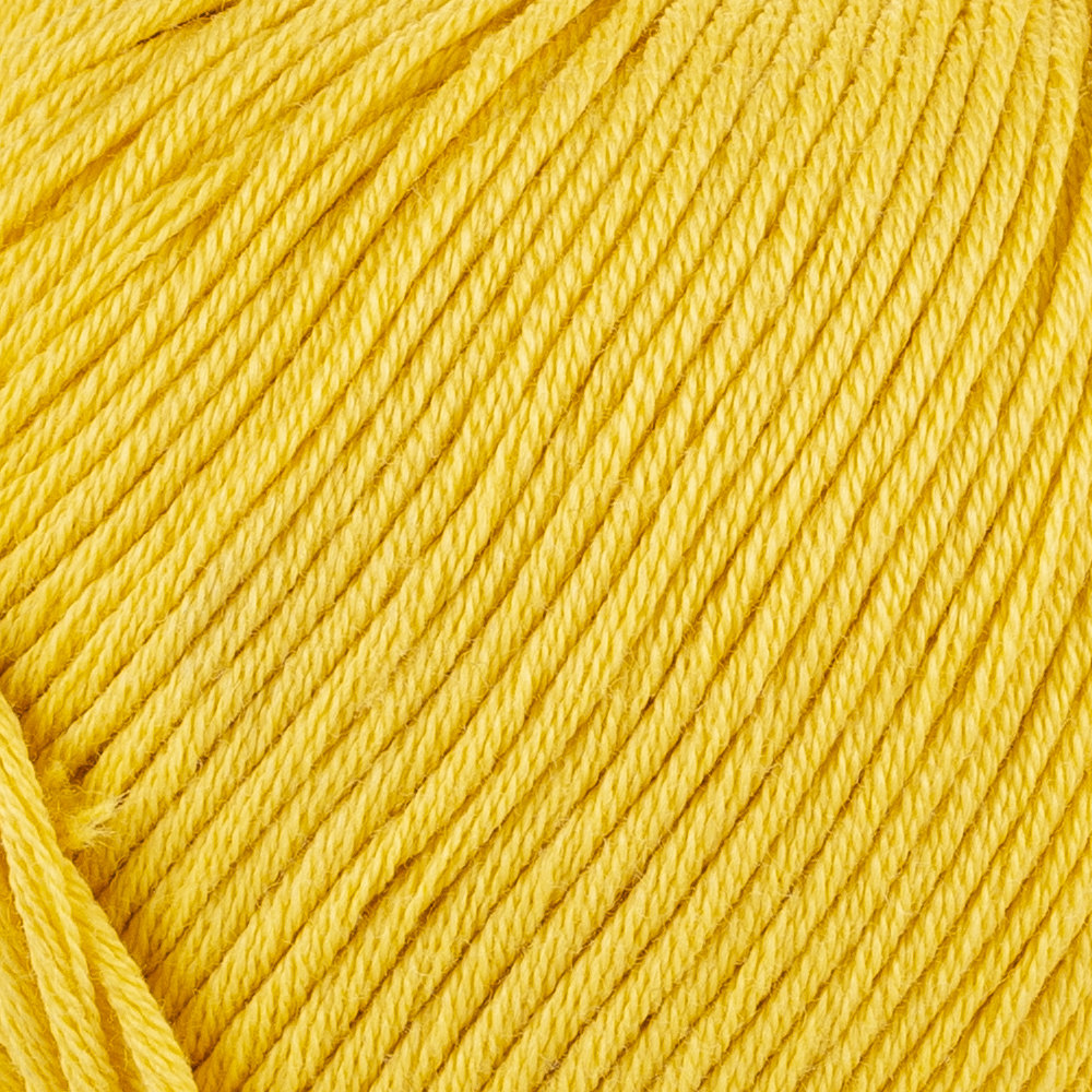 DMC Natura Just Cotton Knitting Yarn, Yellow - N16
