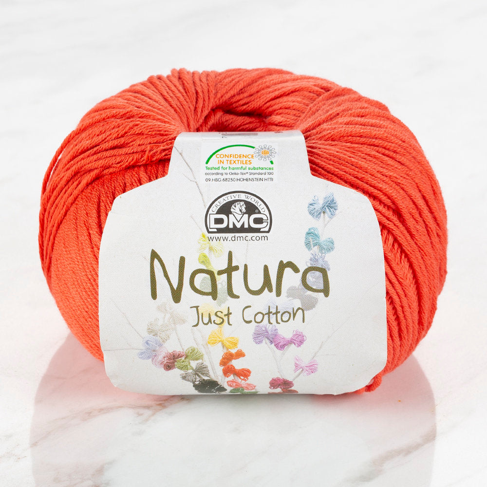 DMC Natura Just Cotton Knitting Yarn, Pink - N18