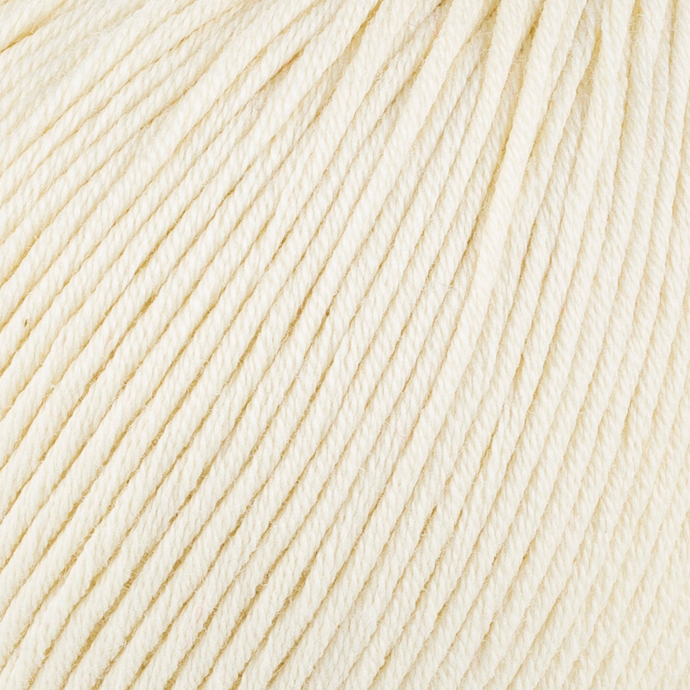 DMC Natura Just Cotton Knitting Yarn, Cream - N35