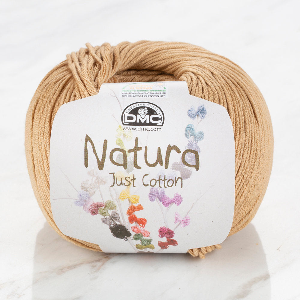 DMC Natura Just Cotton Knitting Yarn, Brown - N37
