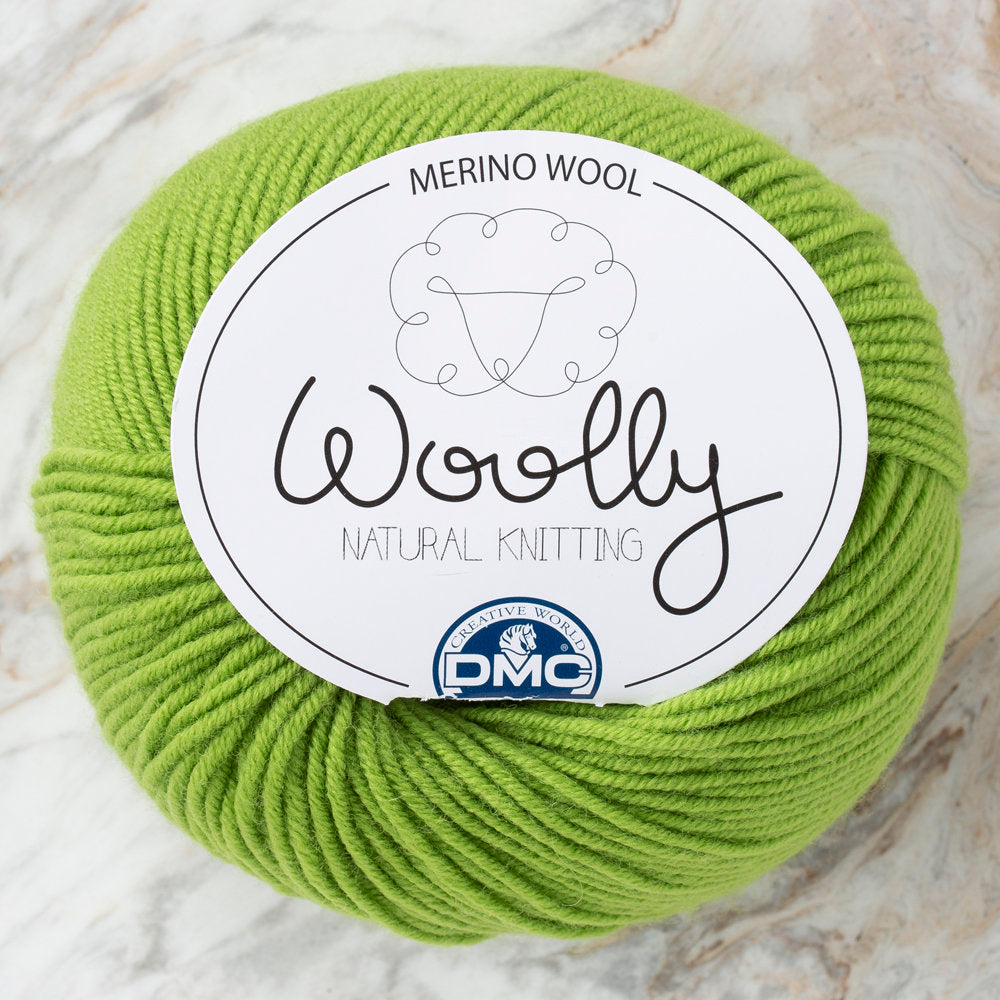 DMC Woolly Merino Baby Yarn, Ligth Green - 081