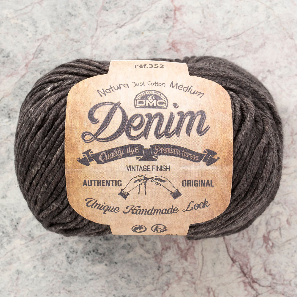 DMC Natura Denim Yarn, Squid Ink - 02