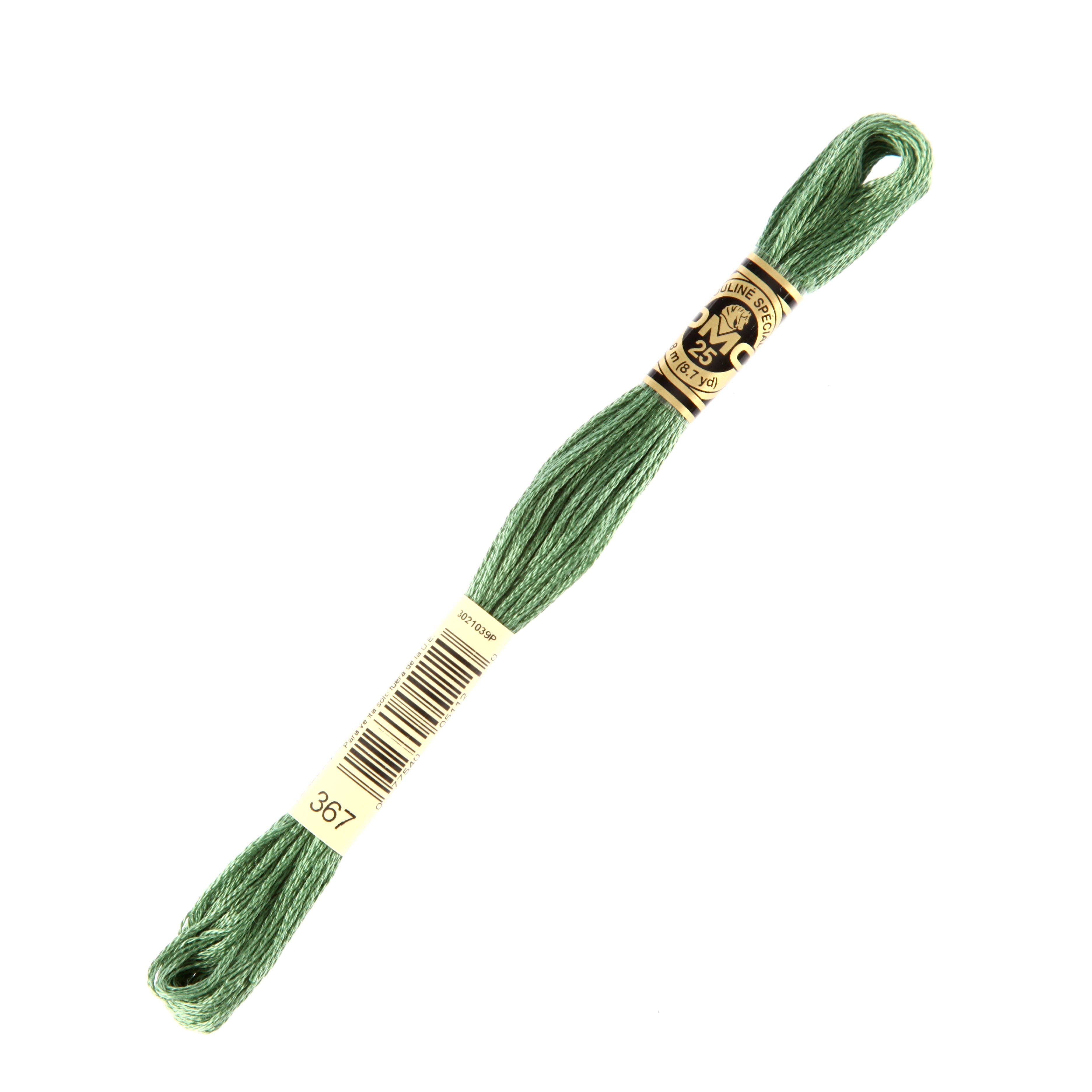 DMC Mouline Special 8 m Embroidery Thread, Green - 367