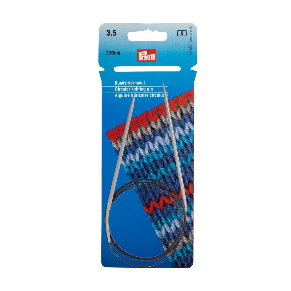 PRYM 3.5 mm 120 cm Aluminium Circular Knitting Needle - 211253