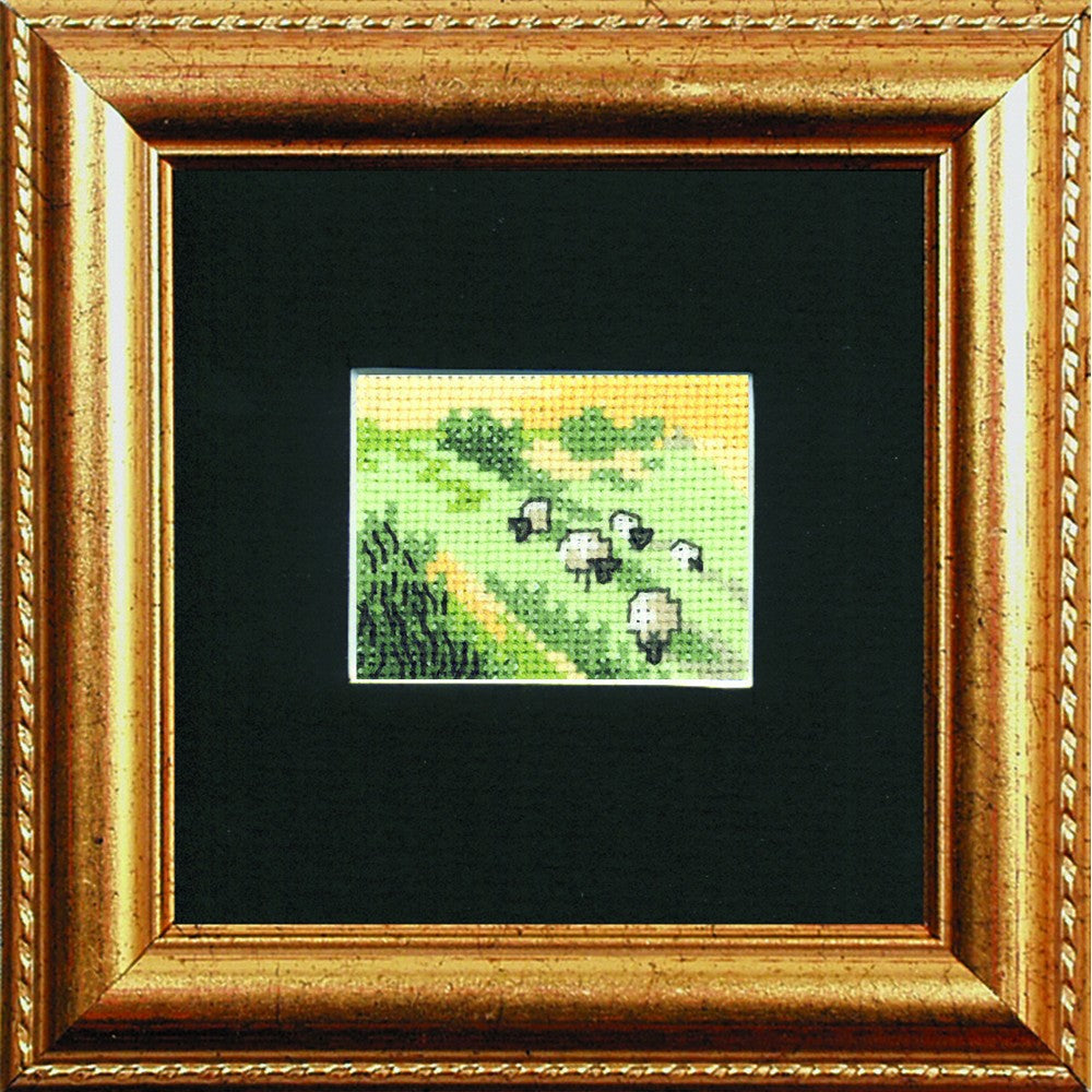 Permin Cross Stitch Kit, Sheep 10x10 - 144165