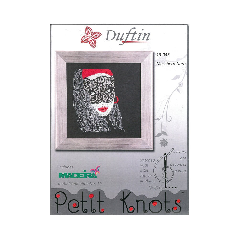 Duftin Petit Knots MascheroStamped Embroidery Kit - 13045-AA0361