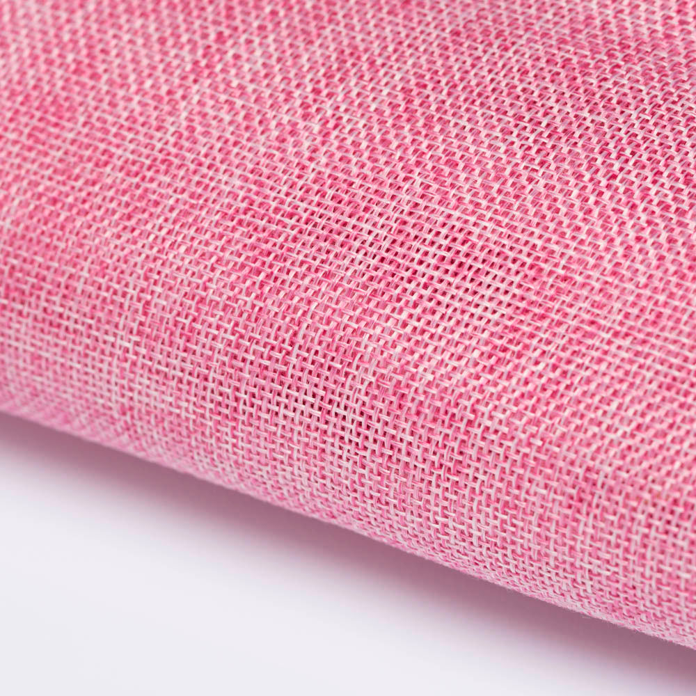 La Mia 100 cm x 1 m Jute Fabric, Shocking Pink - J13