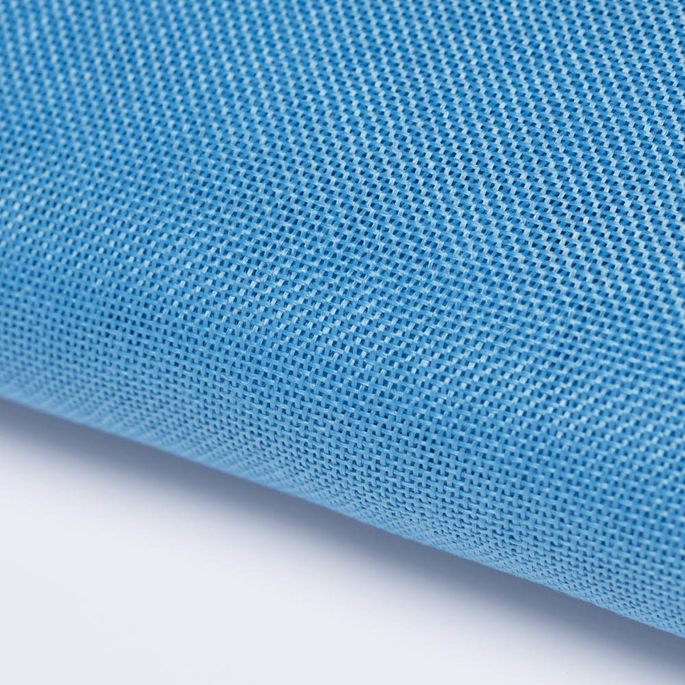 La Mia 100 cm x 1 m Jute Fabric, Turquoise - J42