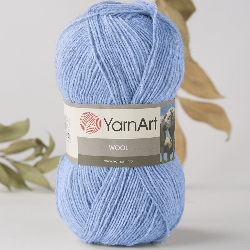 YarnArt Wool Yarn, Blue - 3072