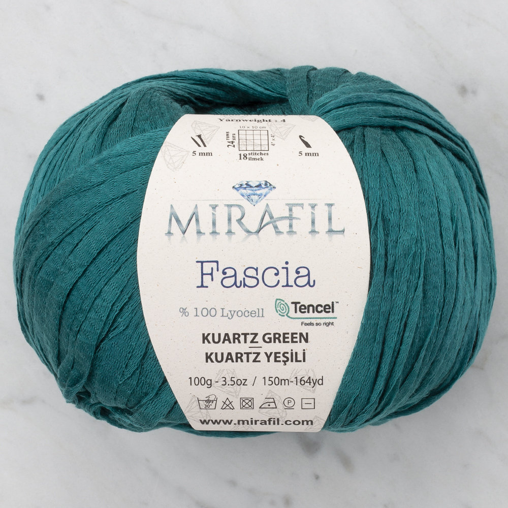 Mirafil Fascia Yarn, Kuartz Green - 11