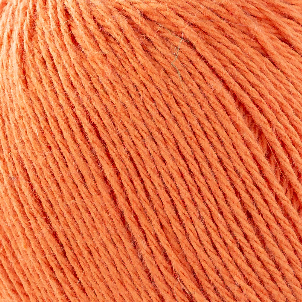 La Mia Linen Cotton Yarn, Orange - L151