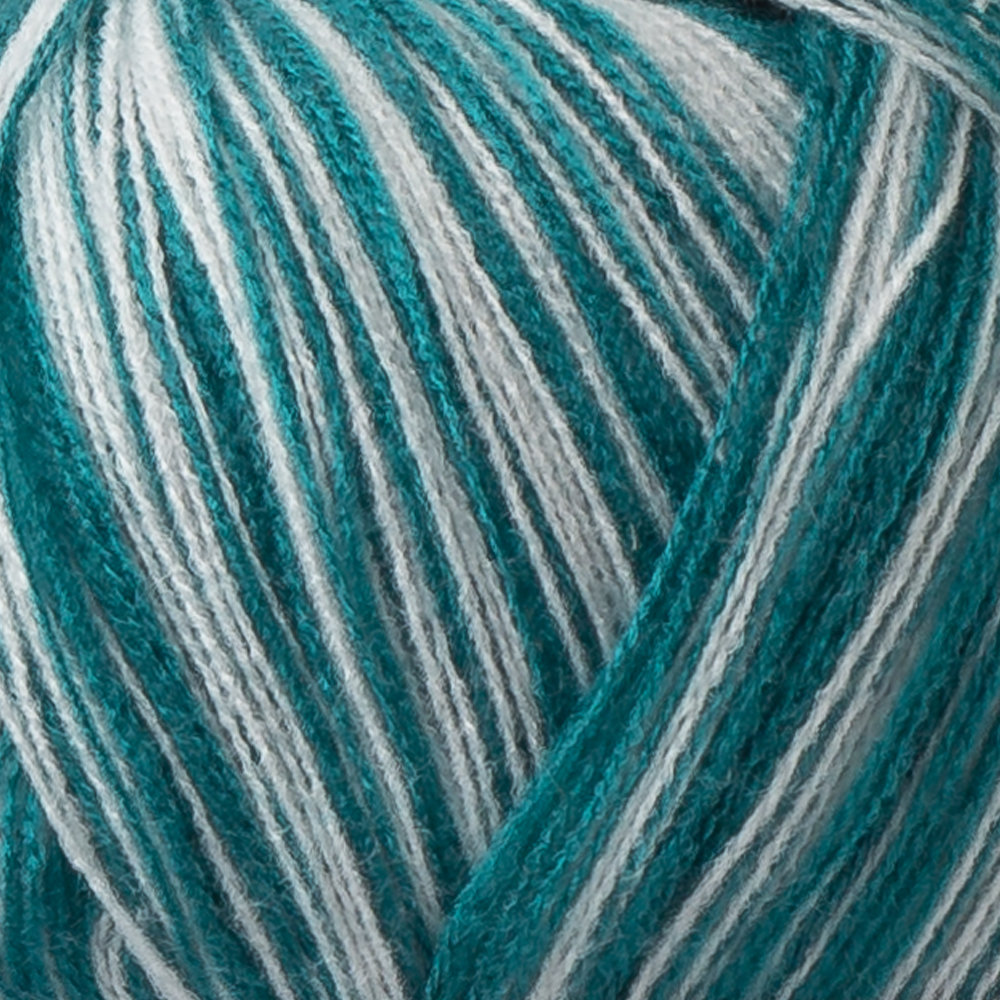 La Mia Magic Trio 3 Skein Set Yarn, White-Green - LM010