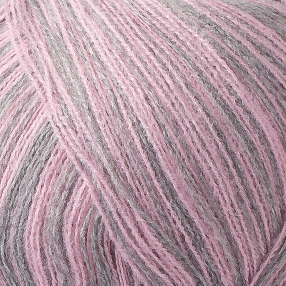 La Mia Magic Trio 3 Skein Set Yarn, Grey-Pink - LM013