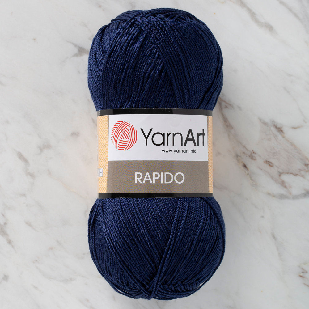 YarnArt Rapido Knitting Yarn, Navy Blue - 696