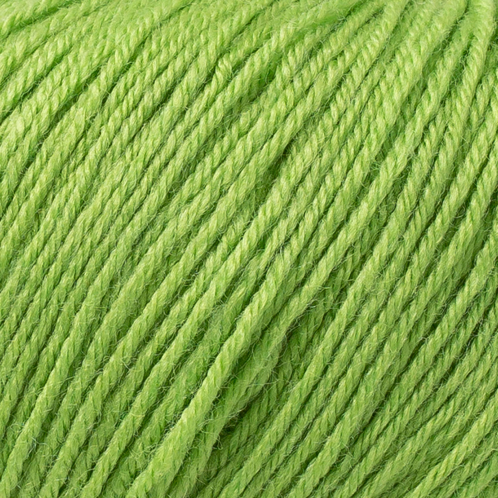 Gazzal Baby Wool Knitting Yarn, Green - 838