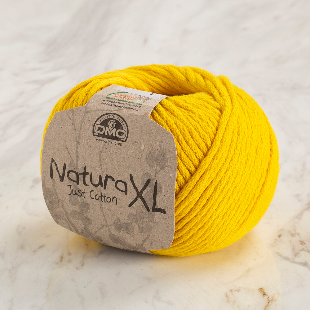 DMC Natura Just Cotton XL Yarn, Yellow - 9