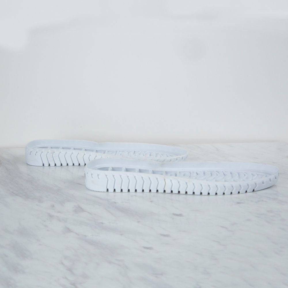 Loren Espadrille / Shoe Sole Plastic Size:37 (US 6.5) White