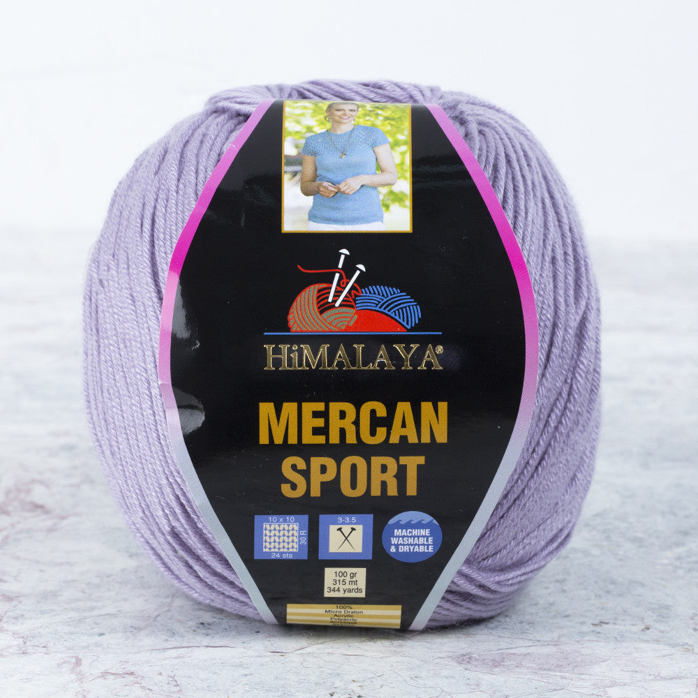 Himalaya Mercan Sport Yarn, Lilac - 101-40