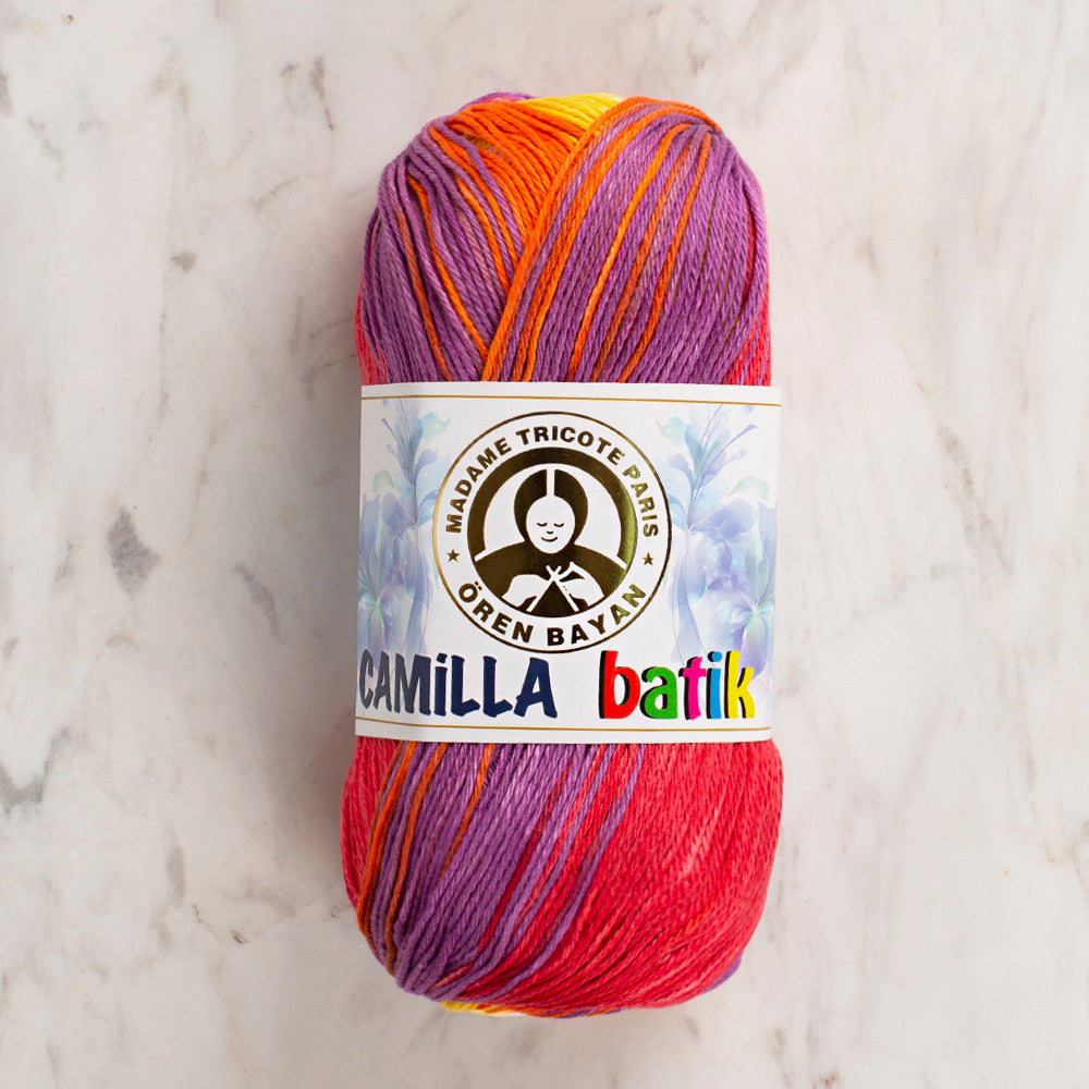 Madame Tricote Paris Camilla Batik Yarn, Variegated - 0114