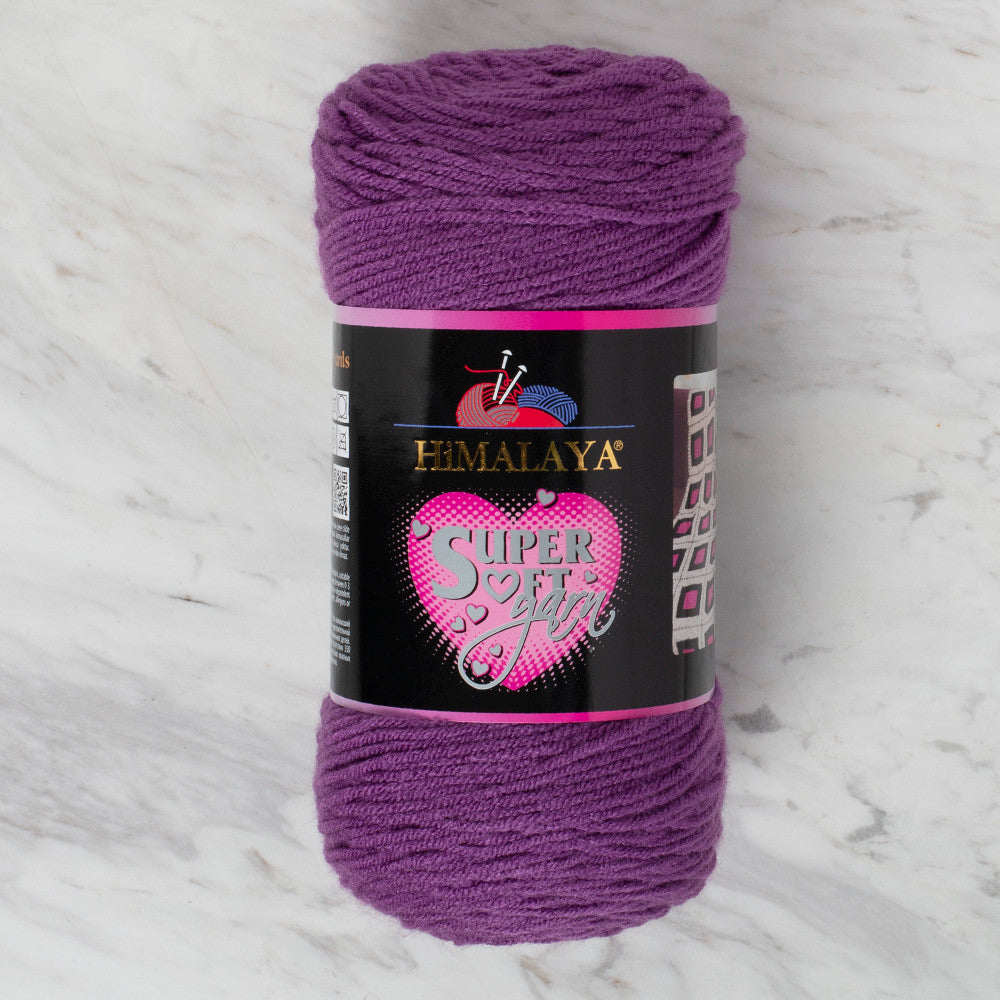 Himalaya Super Soft 200 gr Yarn, Purple - 80839