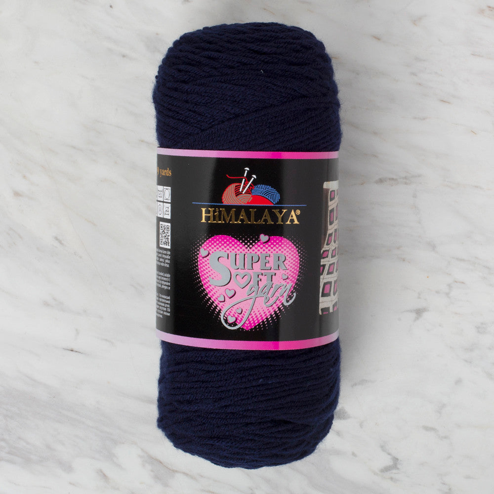 Himalaya Super Soft 200 gr Yarn, Navy - 80809