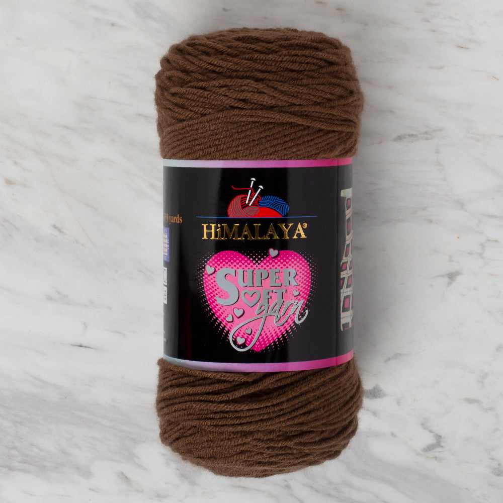 Himalaya Super Soft 200 gr Yarn, Brown - 80846