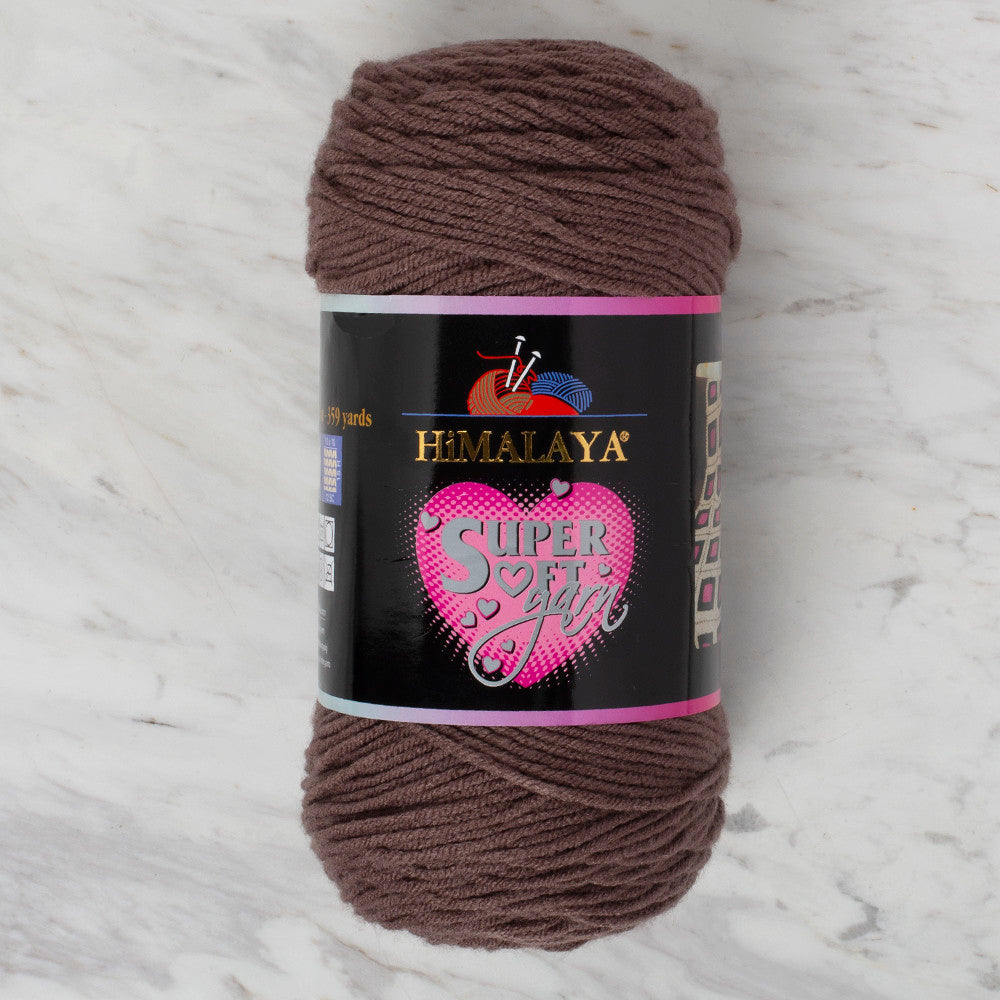 Himalaya Super Soft 200 gr Yarn, Brown - 80818