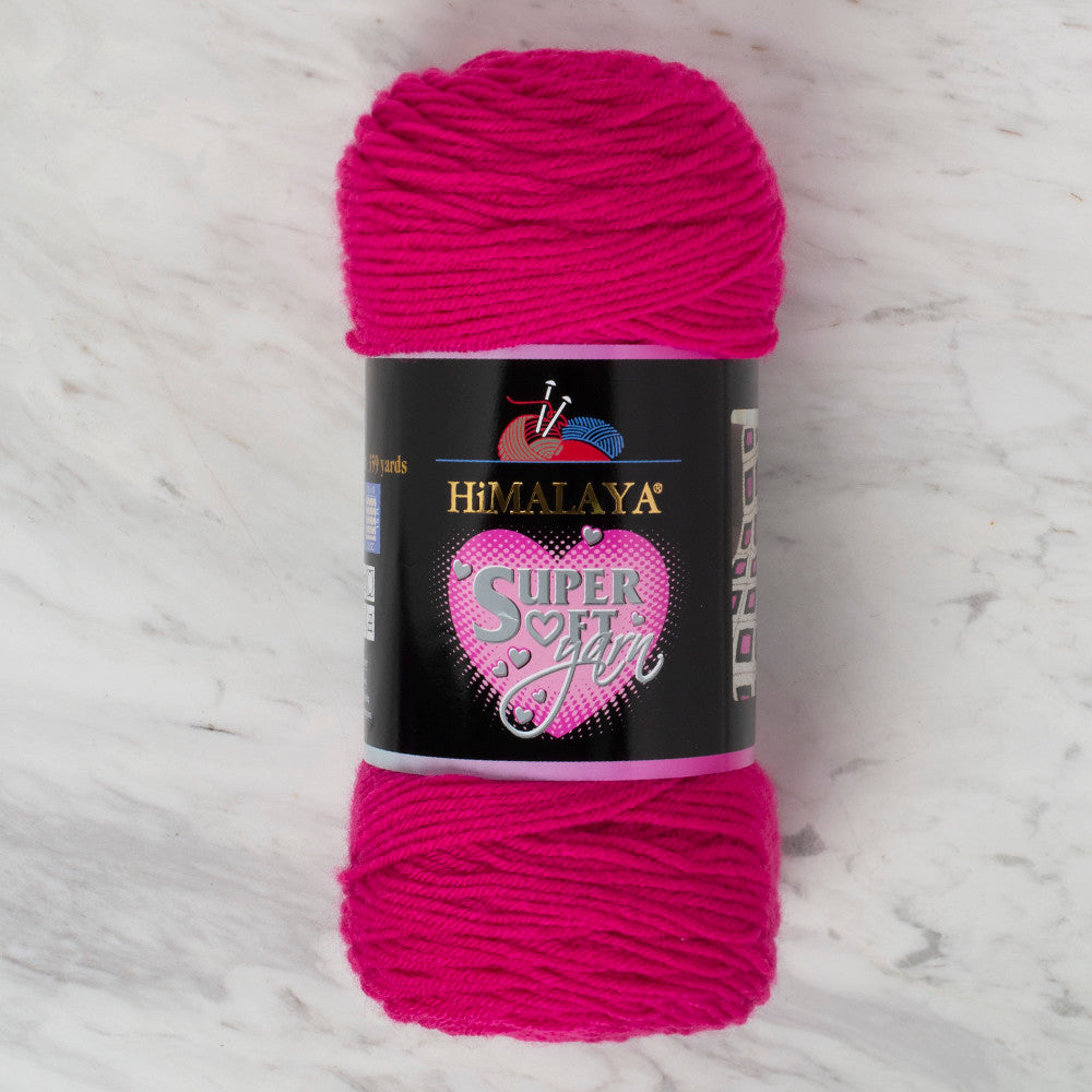 Himalaya Super Soft 200 gr Yarn, Fuchsia - 80851