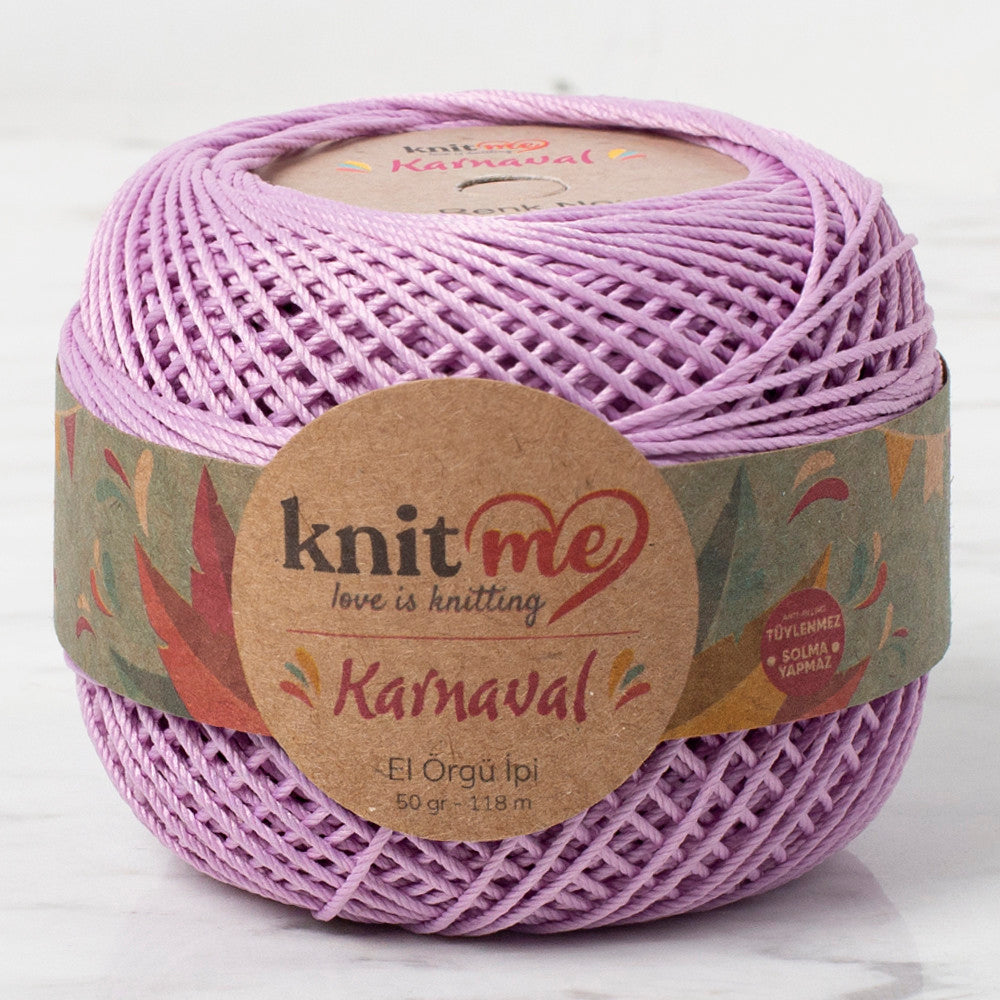 Knit Me Karnaval Knitting Yarn, Lilac - 01791