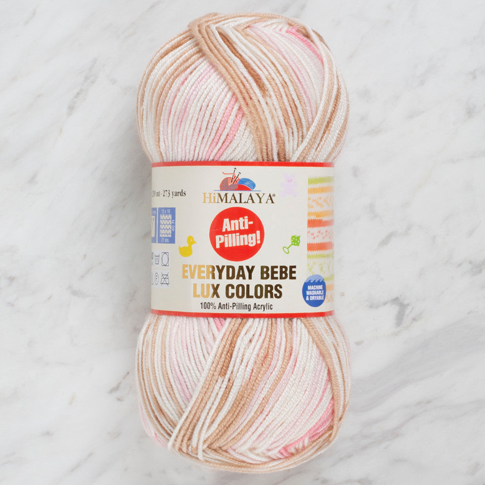 Himalaya Everyday Bebe Lux Colors Yarn, Variegated - 71421