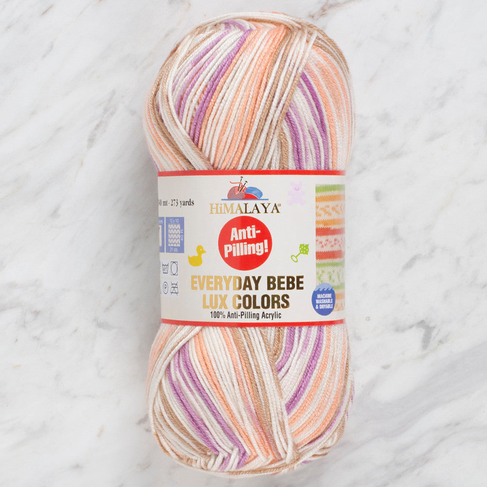 Himalaya Everyday Bebe Lux Colors Yarn, Variegated - 71417