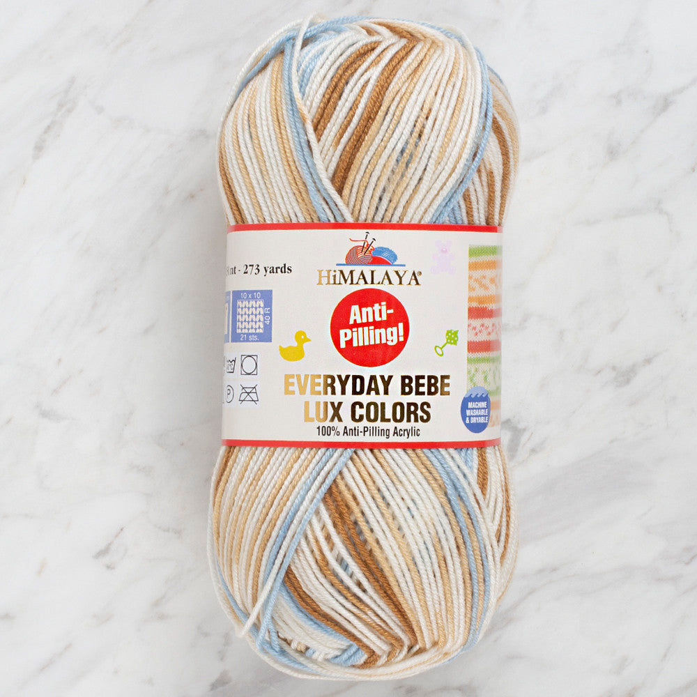 Himalaya Everyday Bebe Lux Colors Yarn, Variegated - 71412