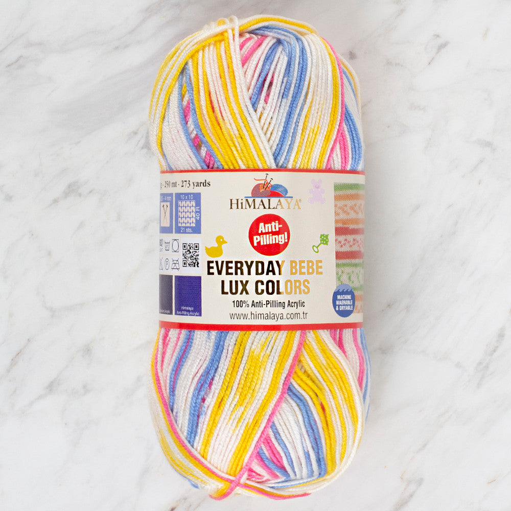 Himalaya Everyday Bebe Lux Colors Yarn, Variegated - 71410