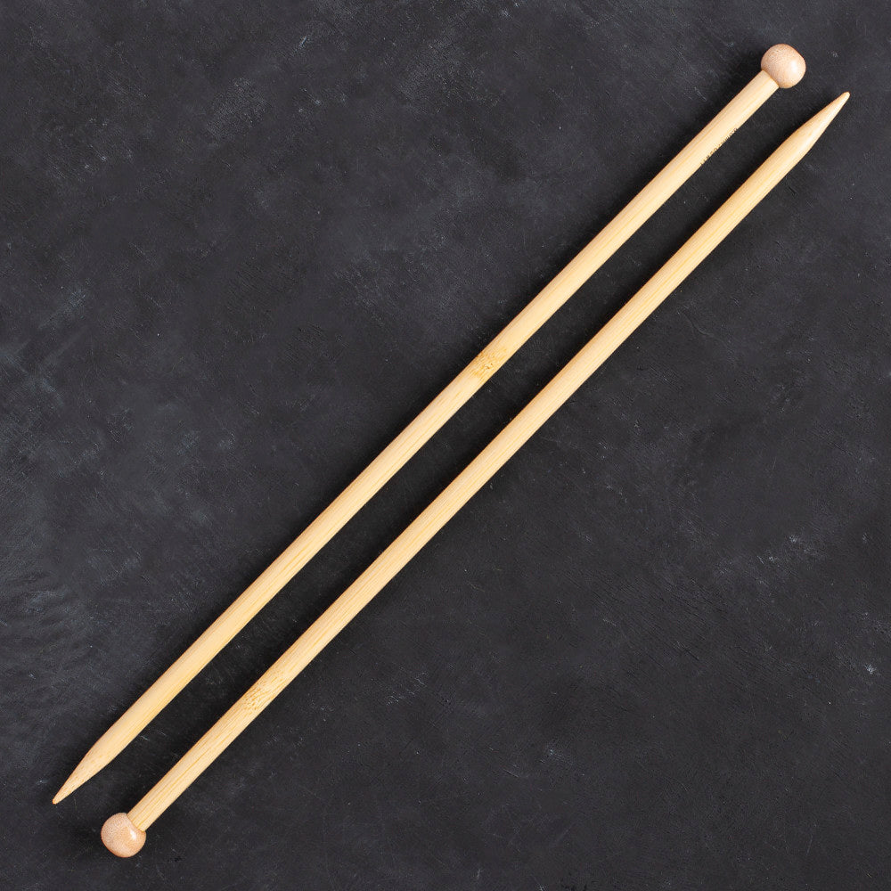 Addi 8mm 35cm Bamboo Jacket Knitting Needles - 500-7/35/8